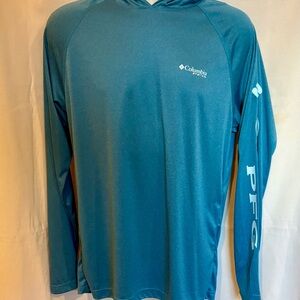 Columbia Denim Blue Hoodie